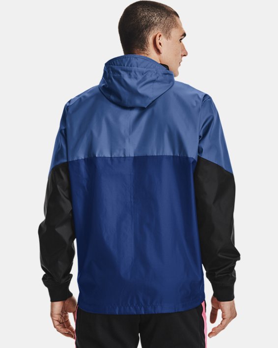 Men's UA Legacy Windbreaker Jacket, Purple, pdpMainDesktop image number 1